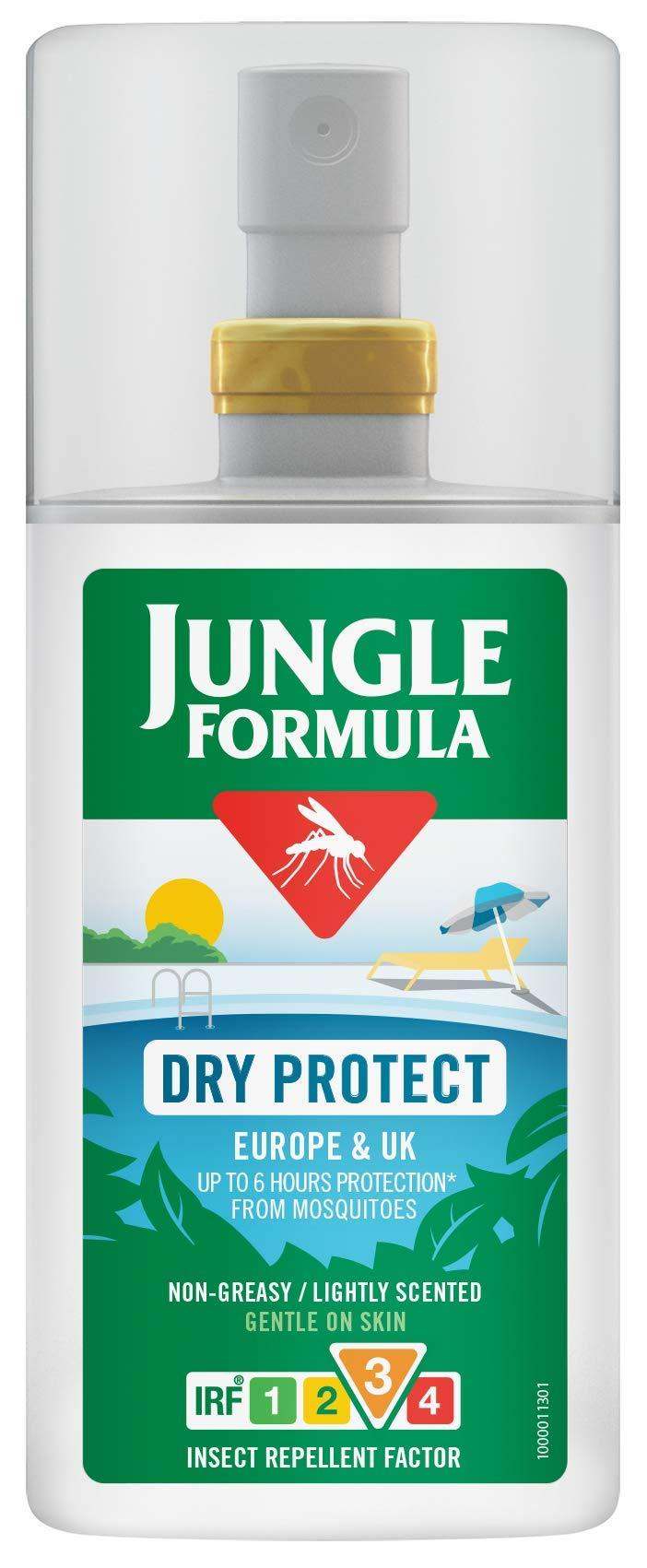 Jungle Formula Dry Protect Pump Spray 90ml - welzo