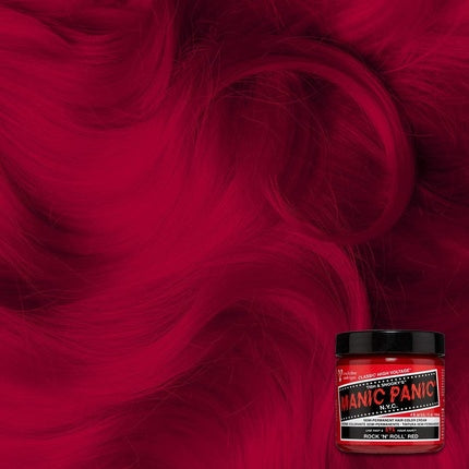 Manic Panic Rock N Roll Semi-Permanent Red Hair Colour Cream 113g 118ml