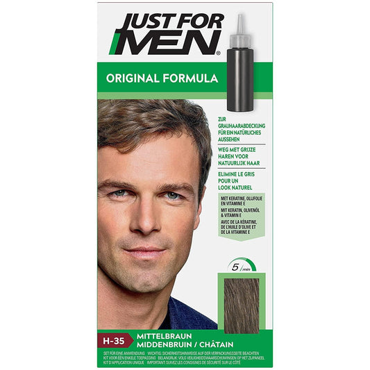 Just For Men Original Formula Haircolour Medium Brown - welzo