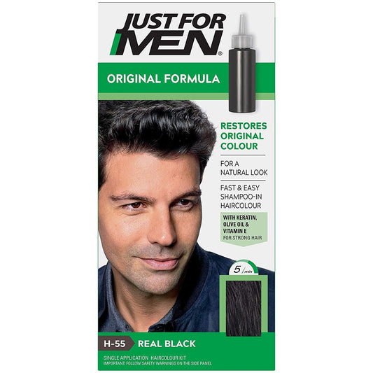Just For Men Original Formula Haircolour Real Black - welzo