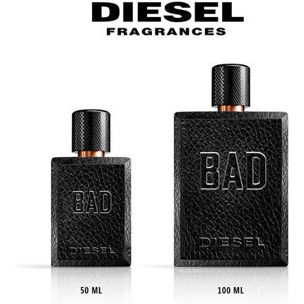 Diesel BAD Eau de Toilette Spray Woody Fragrance 100ml