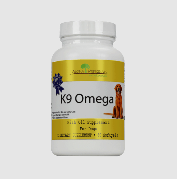 K9 Omega, Fish Oil for Dogs - 60 Softgels - Aloha Medicinals - welzo