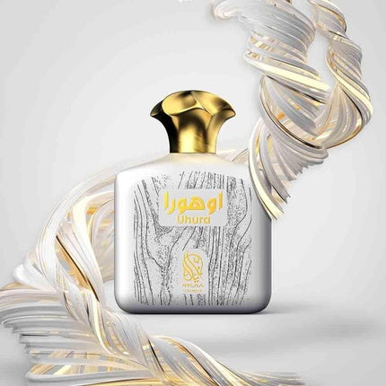 Uhura EDP 100ml by Nylaa Fruity Floral Perfume for Women and Men Accento Overdose Long-Lasting Scent with Pineapple, Rose, and Patchouli Notes Arab Perfume Spray