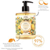 Panier des Sens Liquid Hand Soap Provence Hand Wash with Coconut Oil 97% Natural Ingredients Vegan Soap 500ml