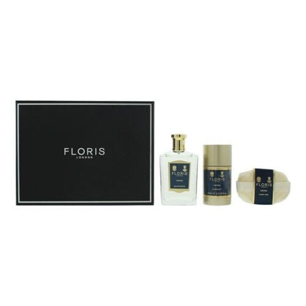 Floris Cefiro EDT 100ml Soap 100g Deodorant Stick 75ml for Unisex