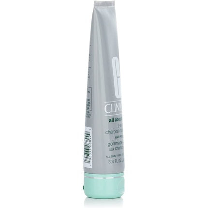 Clinique All About Clean 2-In-1 Charcoal Mask + Scrub Cleanser and Makeup Remover 100ml