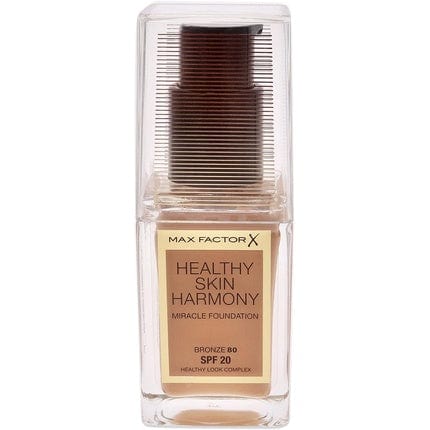 Max Factor Healthy Skin Harmony Miracle Foundation 80 Bronze 30ml