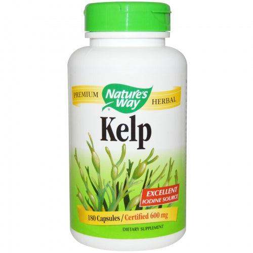 Kelp (600mg) - 180 Capsules - Natures Way - welzo