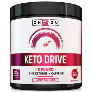 Keto Drive BHB Black Cherry 8.47 oz - Zhou Nutrition - SOI* - welzo