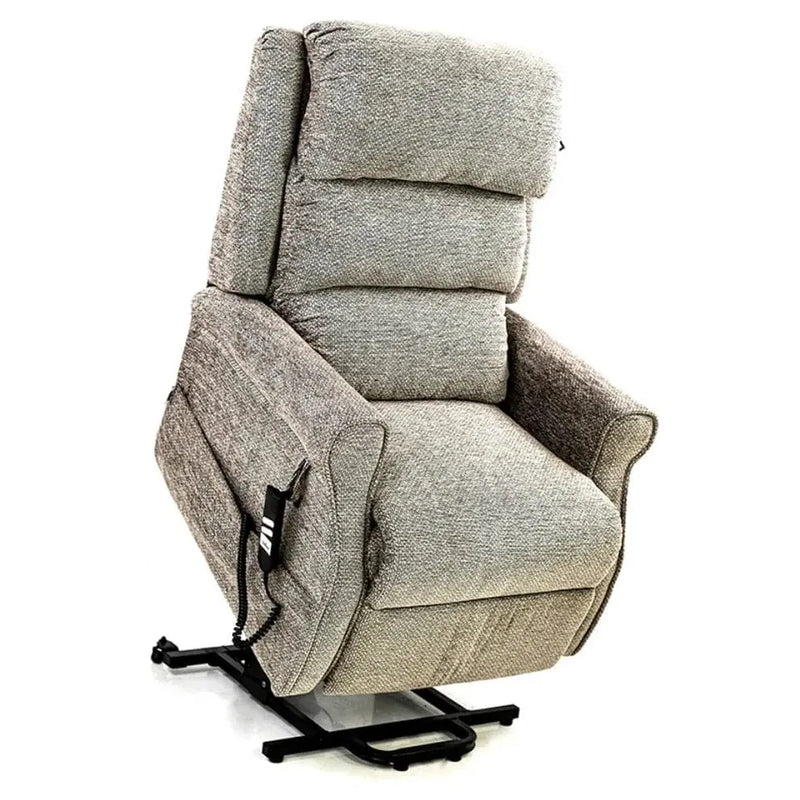 Kingsley Dual Motor Riser Recliner Chair – Adjustable Waterfall Back, Power Lift & Mobility Support