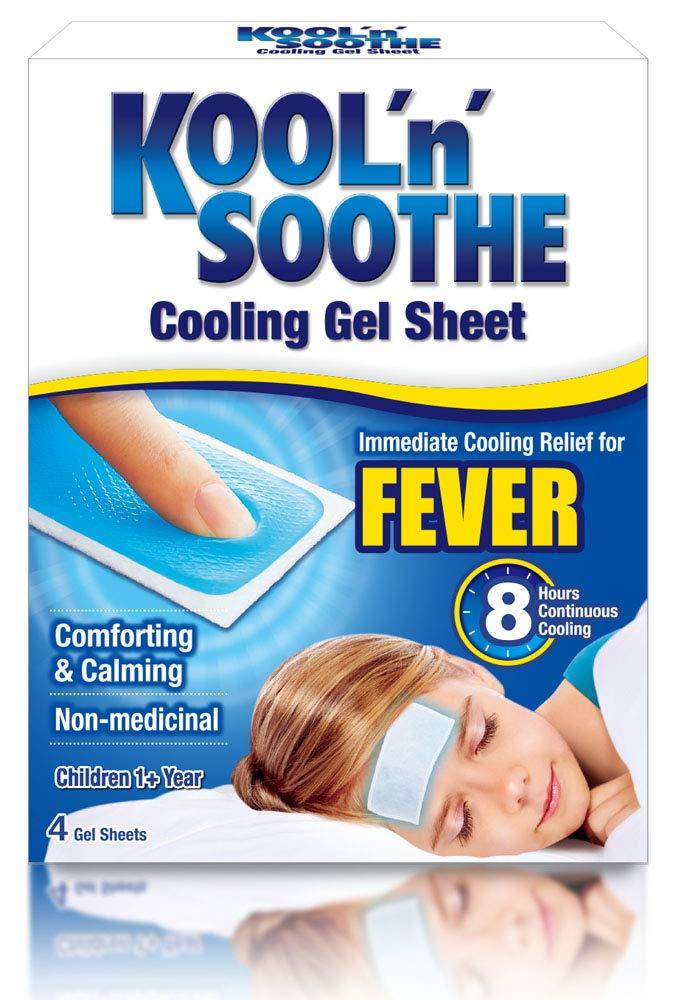 Kool 'n' Soothe Cooling Strip Sachets Kids Pack of 4 - welzo