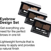 PUPA Milano Eyebrow Design Set 1.1g Dark Brown