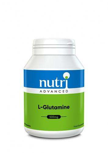 L-Glutamine 500mg 90 Capsules - Nutri Advanced - welzo