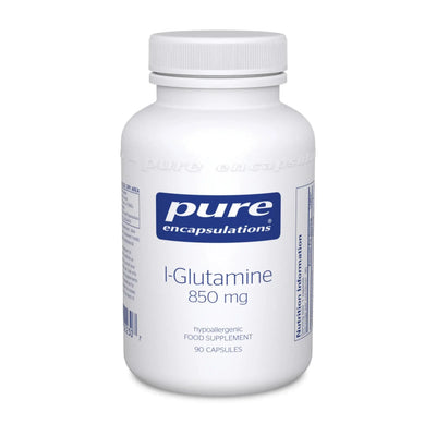 L-Glutamine, 850 mg 90 veg caps - Pure Encapsulations - welzo