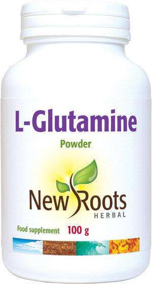 L-Glutamine Powder (100g) - New Roots Herbal - welzo