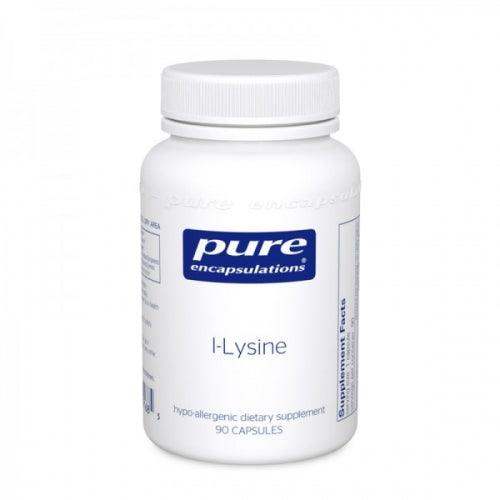 L-Lysine 500 mg 90 vcaps - Pure Encapsulations - welzo