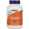 L-Ornithine 500mg, 120 Capsules - Now Foods - welzo