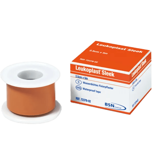 Leukoplast Sleek Waterproof Tape 2.5cm x 5m - welzo