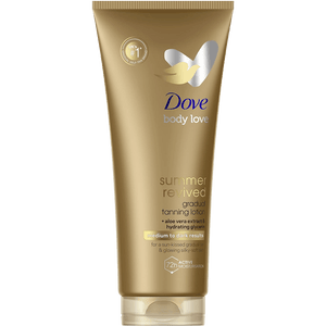Dove DermaSpa Summer Revived Tanning Lotion Medium to Dark 200ml - welzo