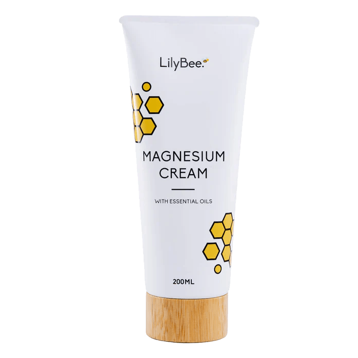 LilyBee Magnesium Cream with Essential Oils 200ml - welzo