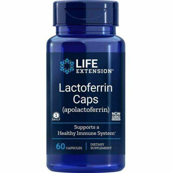 Lactoferrin, 60 Capsules - Life Extension - welzo