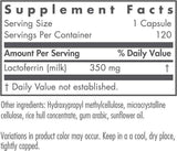 LaktoFerrin, 120 capsules - Nutricology / Allergy Research Group - welzo
