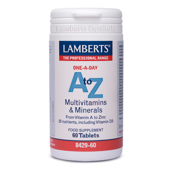 Lamberts A-Z Multivitamins & Minerals Tablets Pack of 60 - welzo