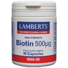 Lamberts Biotin Capsules 500mcg Pack of 90 - welzo