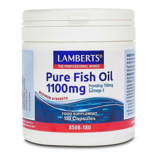 Lamberts Fish Oil 1,100mg Capsules Pack of 180 - welzo