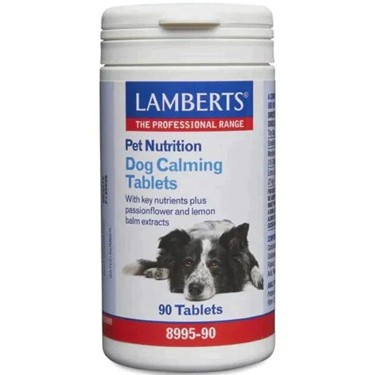 Lamberts Pet Nutrition Dog Calming Tablets Pack of 90 - welzo