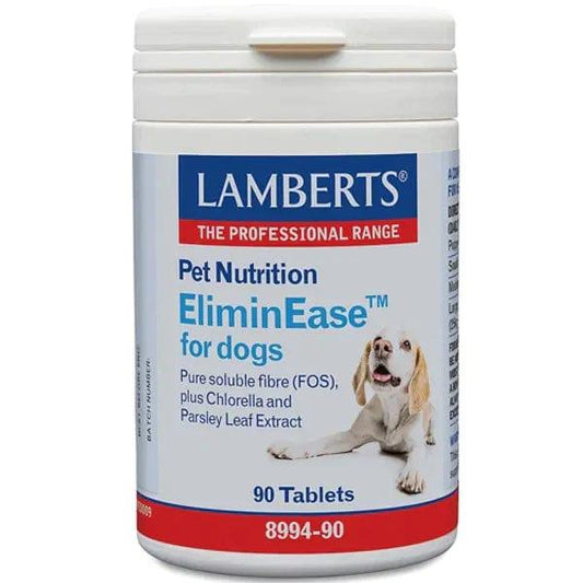 Lamberts Pet Nutrition EliminEase for Dogs Tablets Pack of 90 - welzo