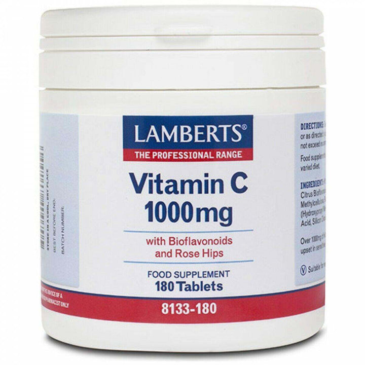 Lamberts Vitamin C With Bioflavonoids Tablets 1000mg Pack of 60 - welzo