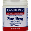 Lamberts Zinc Citrate Tablets 15mg Pack of 180 - welzo