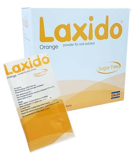 LAXIDO orange pulverpåsar (sockerfria)