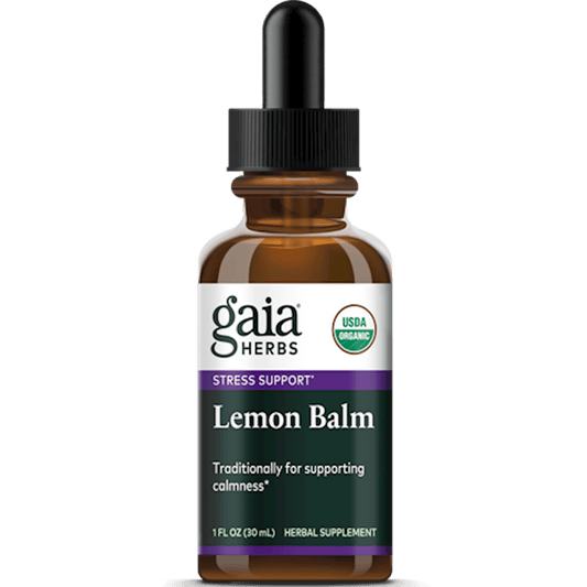 Lemon Balm, 30ml - Gaia Herbs - welzo