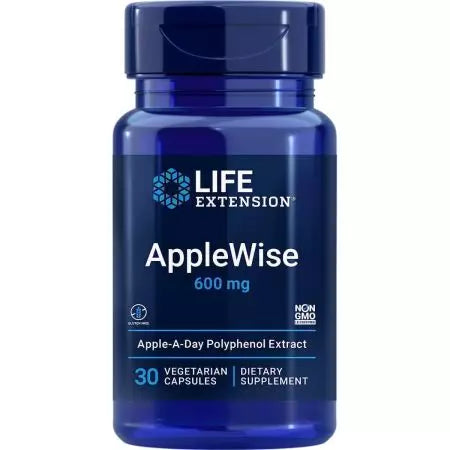 Extension de durée de vie Apple 600 mg 30 capsules végétariennes