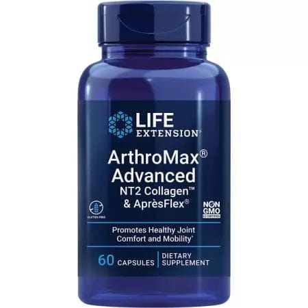 Life Extension ArthroMax Advanced with NT2 Collagen & ApresFlex 60 Capsules