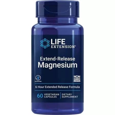 Life Extension ExtendRelease Magnesium 60 Vegetarian Capsules