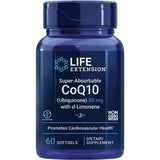 Разширение на живота SuperAbsorbable CoQ10 (Ubiquinone) с Dlimonene 60 Softgels