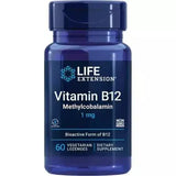 Extensión de la vida Vitamina B12 metilcobalamina 60 pastillas vegetarianas