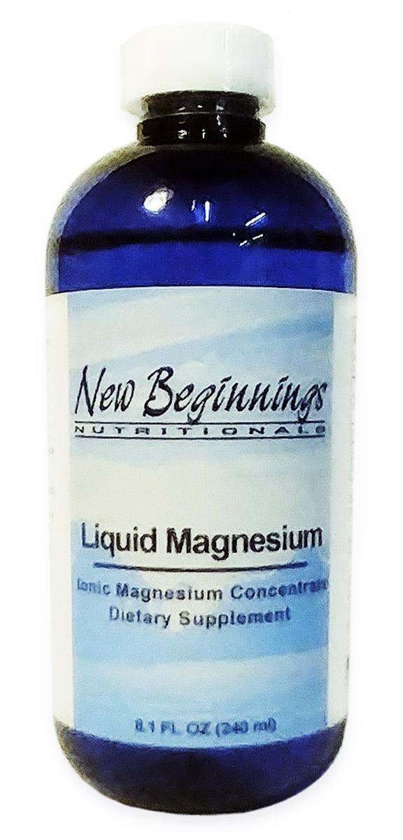 Liquid Magnesium (8.1 fl. oz) - New Beginnings - welzo