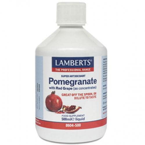 Liquid Pomegranate Concentrate 500ml - Lamberts - welzo