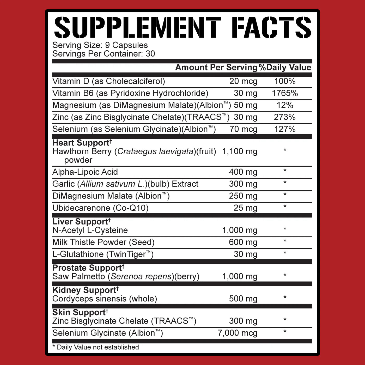 5% Nutrition Liver & Organ Defender - Legendary Series - 270 caps