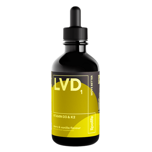 LVD1 - Liposomal Vitamin D3 K2 (Cherry & Vanilla) 60ml - Lipolife - welzo