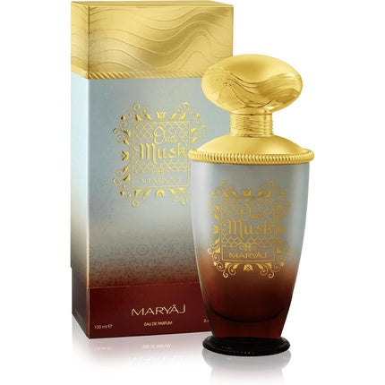 Maryaj Oud Musk EDP 100ml Opulent Fragrance with Citrus Spice Floral Musk & Oud Accords - Long Lasting Sophisticated Scent Eau De Parfum for Unisex