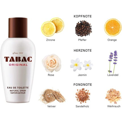 Tabac Eau de Toilette 50ml Vaporizer