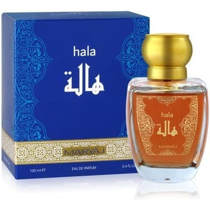 HALA by Maryaj Eau De Parfum for Unisex 100ml Fresh and Spicy Top Notes Woody Leathery Heart Ambery Woody Base