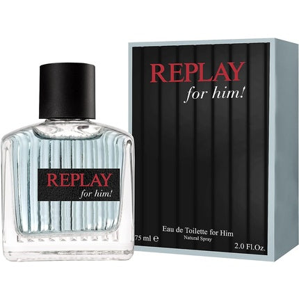 Replay For Him! Eau De Toilette 75ml 1.50ml