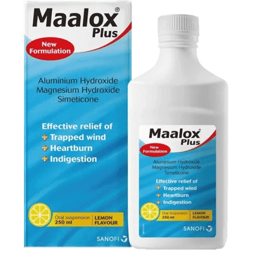 Maalox Plus Suspension 250ml - welzo