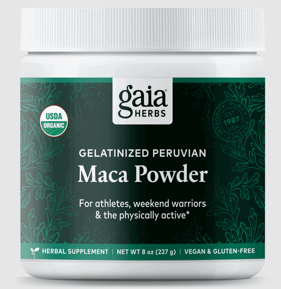 Maca Powder (Gelatinised) 227g - Gaia Herbs - welzo